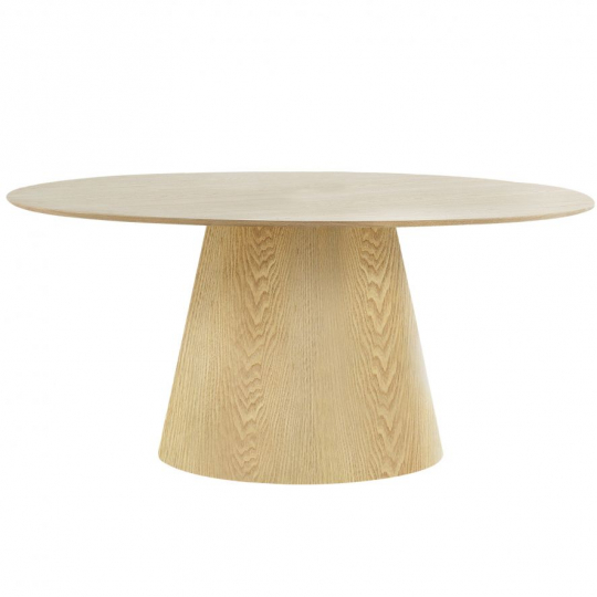 Ruokapöytä 'Bolton' Soikea 160cm - Tammi
