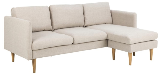3-istuttava sohva 'Milly' - Beige