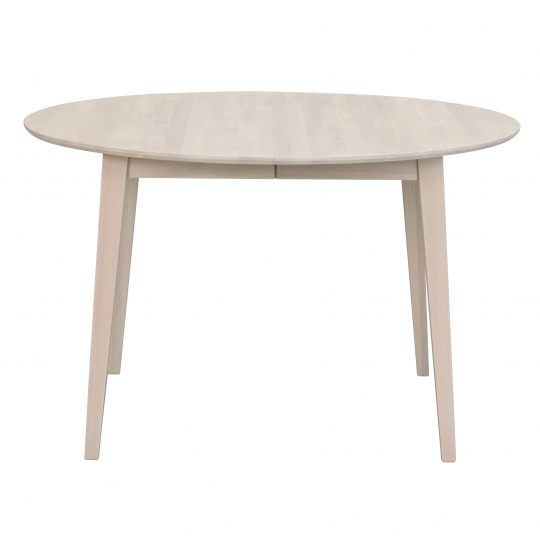 Ruokapöytä 'Filippa' Pyöreä 120cm - Valkopigmentoitu