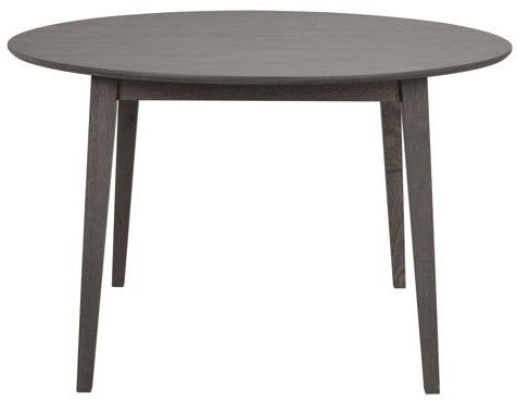 Ruokapöytä 'Filippa' Pyöreä 120cm - Tummanruskea