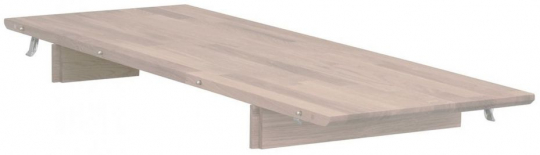 Lisälevy 'Filippa' 40x105cm - Valkopigmentoitu Tammi