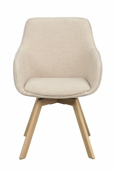 Käsinojatuoli 'Alison' - Beige
