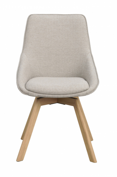 Tuoli 'Alison' - Beige/koivu