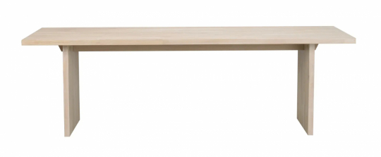 Ruokapöytä 'Emmett' 240x95cm - Luonnonvärinen