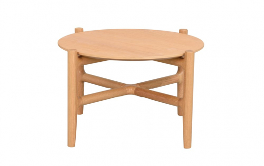 Soittopöytä 'Holton' Pyöreä 55cm - Luonnonvärinen