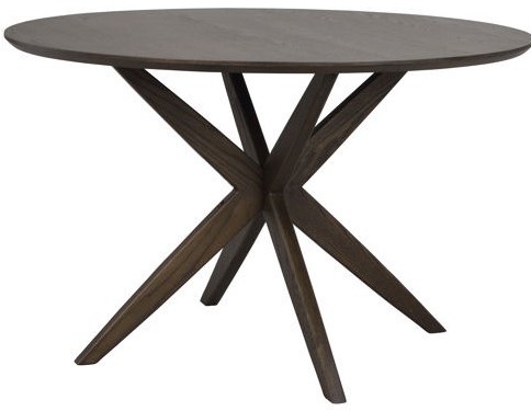 Matbord 'Calverton' Pyöreä 120cm - Ruskea