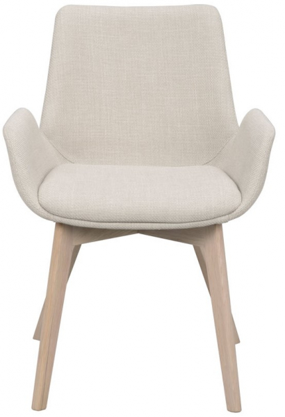 Käsinojatuoli 'Drimsdale' - Beige/Valkoinen pigmentoitu