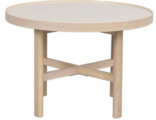 Pöytä 'Marsden' Pyöreä 60cm - Vaalea koivu
