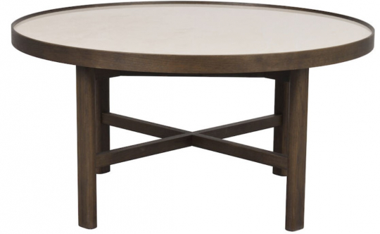 Pöytä 'Marsden' Pyöreä 90cm - Ruskea