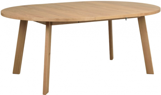 Ruokapöytä 'Glenside' Pyöreä 130cm - Tammi