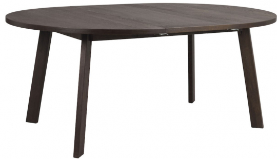 Ruokapöytä 'Glenside' Pyöreä 130cm - Ruskea