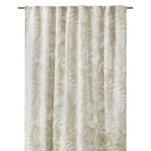 2-pack Verho 'Fern' 135x290 - Beige