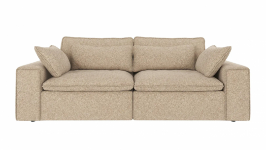 Sohva 'Rawlins' 3-istuttava 226cm - Beige