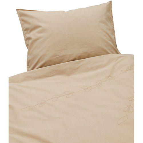 Vuodevaatesetti 'Amie' 150x210 - Ruskea/Beige