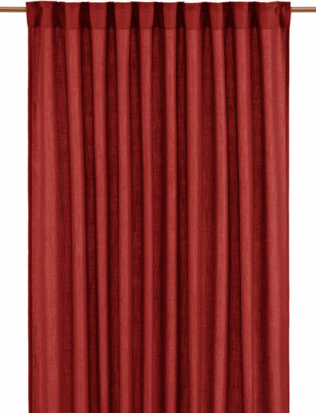 2-pakkaus Verho 'Cecil' 140x260 - Punainen