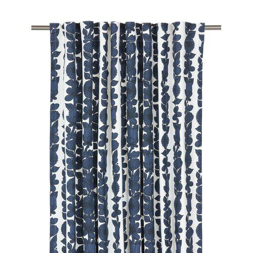 2-pack Verho 'Aster' 140x280 - Sininen