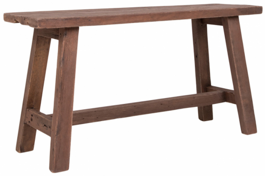 Puupenkki 'Barcelona' 90x25cm - Teak