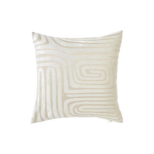 Tyynynpäällinen 'Molly' 45x45 - Kermanvalkoinen