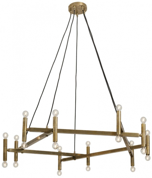 Kattovalaisin 'Chandelier' - Messinki