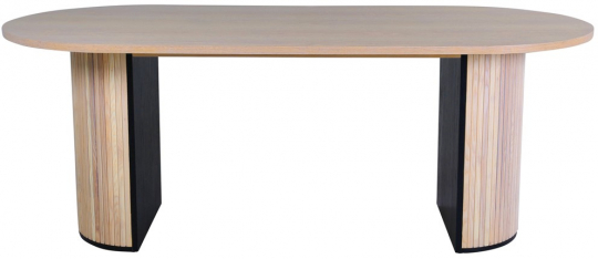 Ruokapöytä 'Barkaby' 90x200cm - Luonnonvärinen