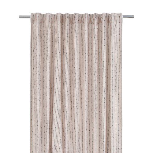 Verho 'Unni' 2-pack 140x280 - Ruskea