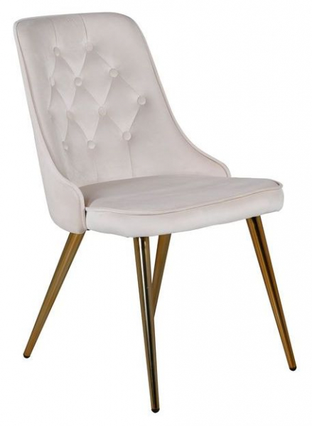 Tuoli 'Elverum Deluxe' - Beige/Messinki
