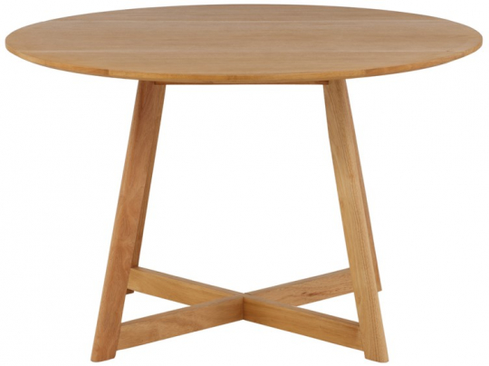Ruokapöytä 'Fors' Pyöreä 120cm - Luonnonvärinen