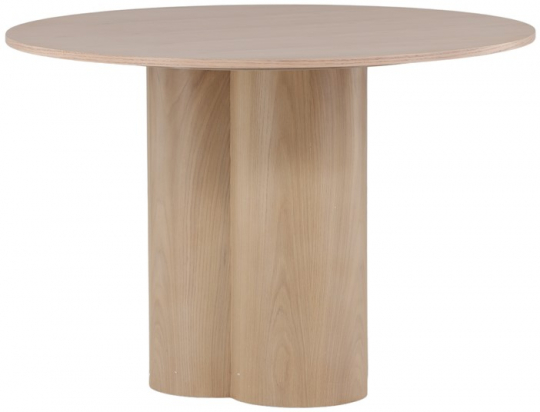 Ruokapöytä 'Orsa' Pyöreä 110cm - Valkoinen