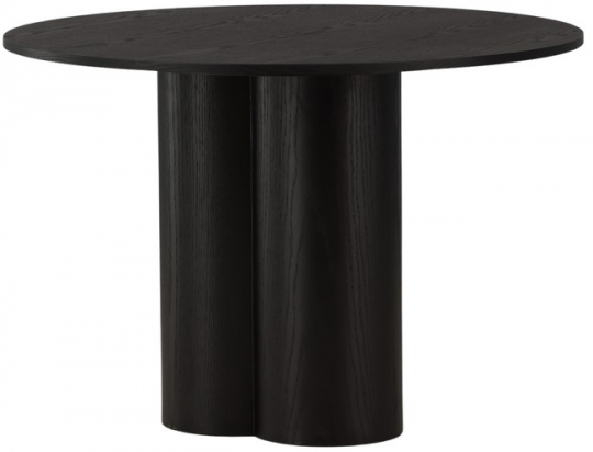 Ruokapöytä 'Orsa' Pyöreä 110cm - Musta