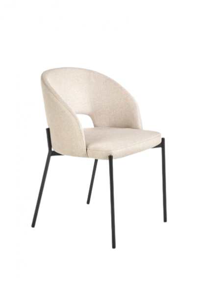 Tuoli 'Mieres' - Beige/Musta
