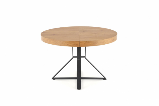 Ruokapöytä 'Mercy' pyöreä 120-160cm - Luonnon