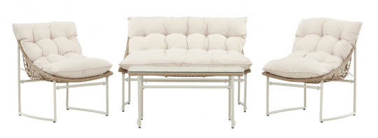 Lounge-setti 'Calador' - Beige