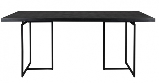 Ruokapöytä 'Class' 180x90cm - Musta