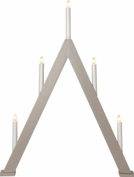 Adventtikynttelikkö 'Albo' - Beige