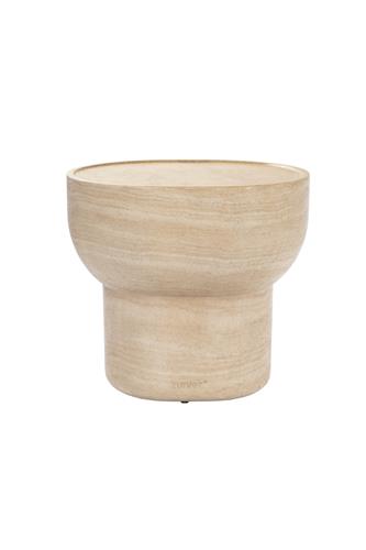 Sivupöytä 'Noble' Soikea - Beige