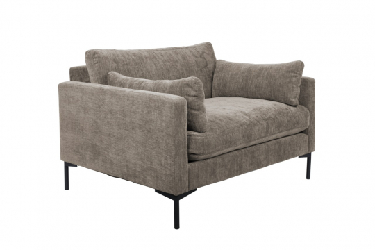Tuoli 'Love seat' - Ruskea