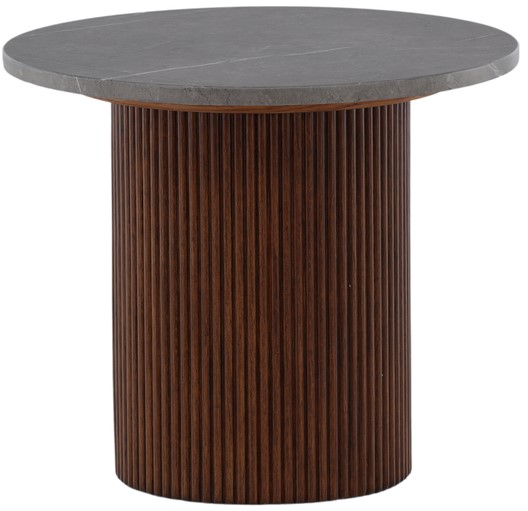 Sivupöytä 'Härjedalen' Pyöreä 52cm - Ruskea