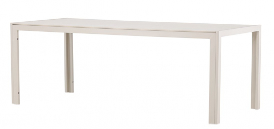 Puutarhapöytä 'Noto' 205x90cm - Beige