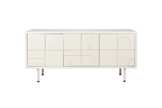 Sivupöytä 'Funk' 55x120x40 cm - Beige