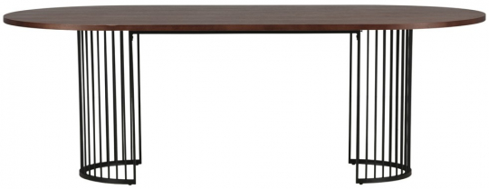 Matbord 'Hindås' 110x220cm - Ruskea