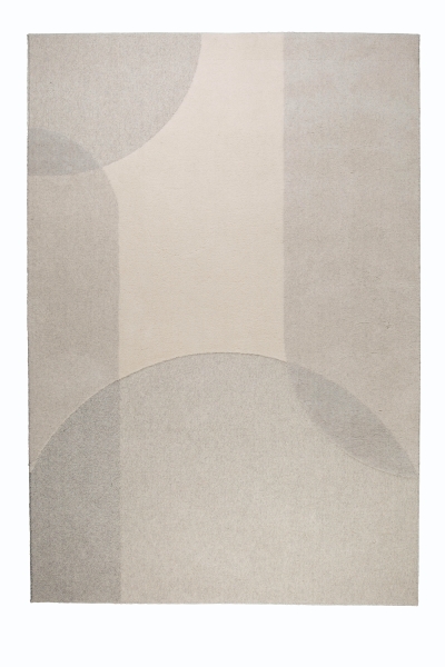 Villamatto 'Dream' 160x230cm - Luonnonvärinen/Harmaa