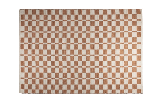 Matto 'Checker' 160x230cm - Beige
