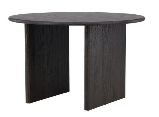 Ruokapöytä 'Smedby' Pyöreä 120cm - Musta