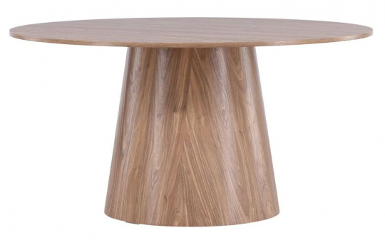 Ruokapöytä 'Calpe' Pyöreä 150cm - Luonnonväri