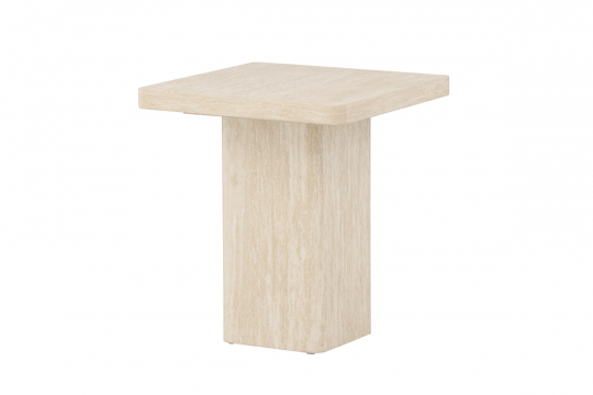 Sohvapöytä 'Qvart' 50x50cm - Beige