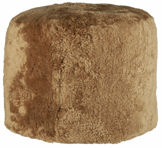 Istuintyyny 'Lamb fur' - Ruskea