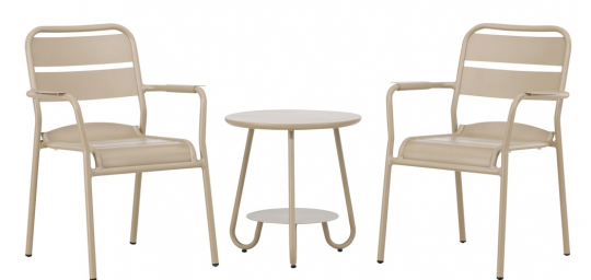 Kahvilasetti 'Herrljunga' - Beige