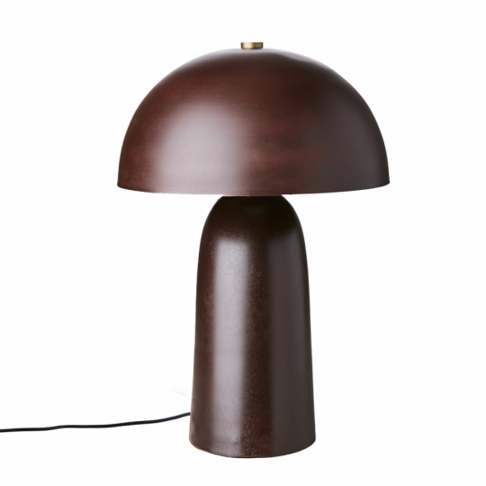 Pöytälamppu 'Fungi L' - Ruskea