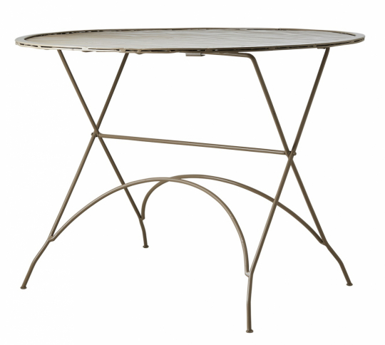 Pöytä 'Visby' Pyöreä 100cm - Beige