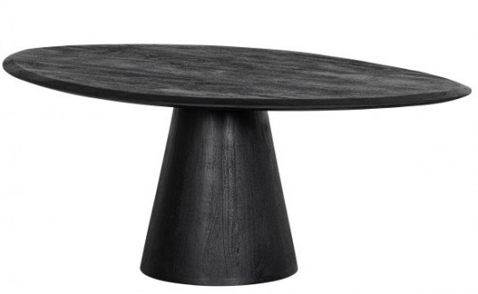Soittopöytä 'Posture' Pyöreä 120cm - Musta